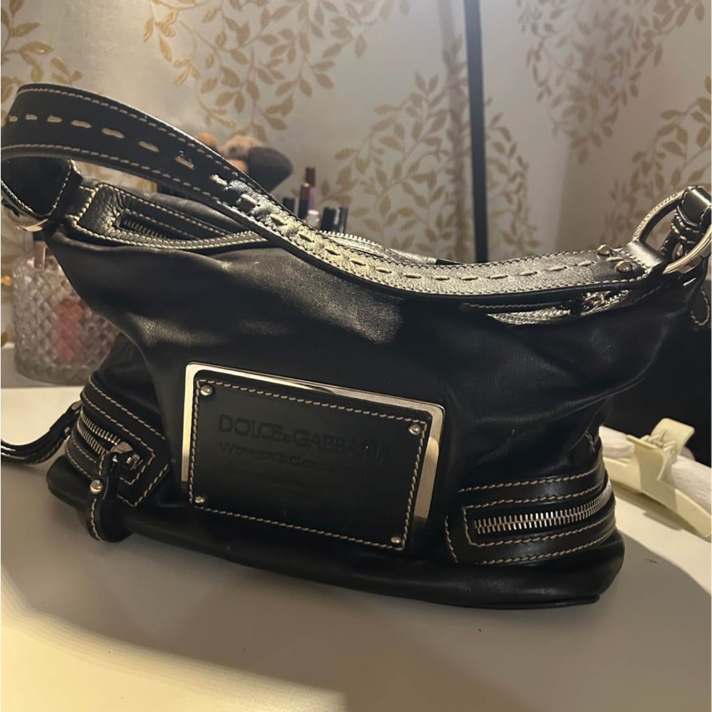 Dolce & Gabbana Black Hobo Bag